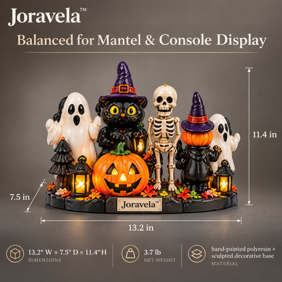 Joravela™ Little Haunts Halloween Village Figurine