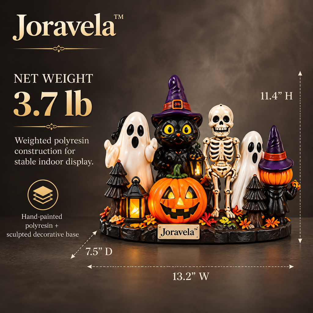 Joravela™ Little Haunts Halloween Village Figurine
