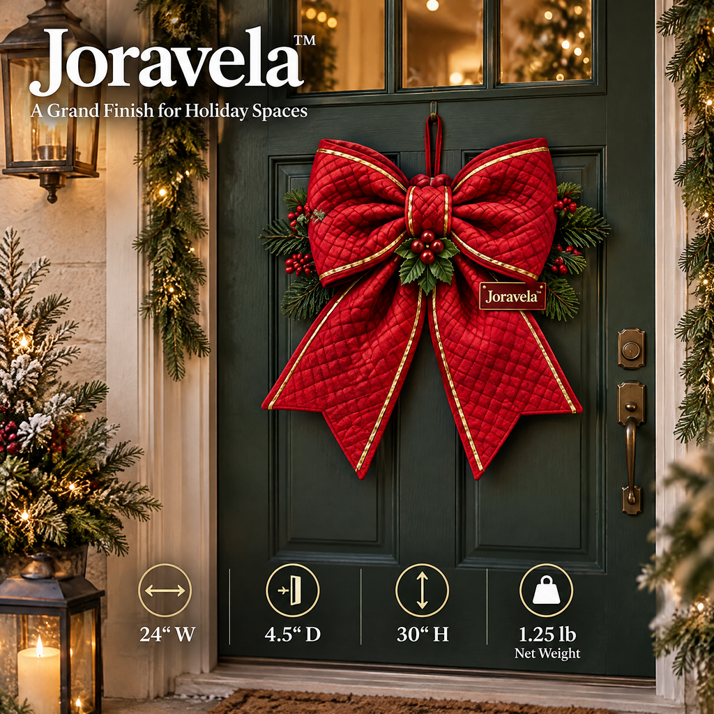 Joravela™ Grand Quilted Holiday Bow