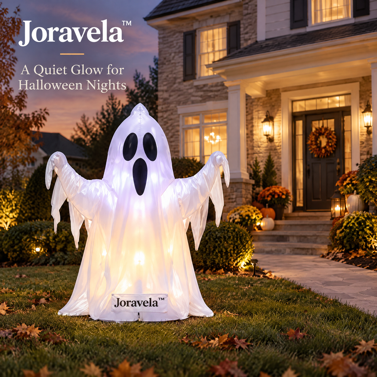 Joravela™ Moonlit Ghost LED Yard Inflatable